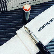 Mont Blanc Heritage Rouge & Noir Baby Black Special Edition Fountain Pen | 萬寶龍 傳承系列 紅與黑 迷你 特別版 墨水筆  127800